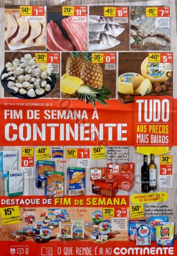 folheto fim de semana continente 14 a 17 setembro_