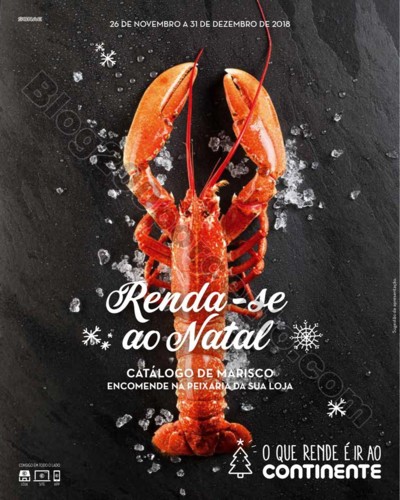 Antevisão Mariscoa CONTINENTE 26 novembro a 31 de