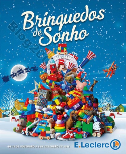 Antevisão Folheto E-LECLERC Brinquedos natal prom