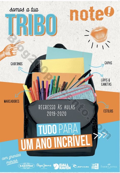 Antevisão Folheto NOTE Regresso às aulas Promoç