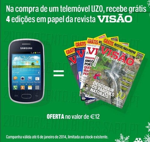 Campanha de Natal | UZO | até 6 janeiro 2014