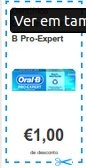 Acumulação com vale | CONTINENTE | OralB