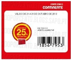 Acumulação 75% desconto | CONTINENTE | Azeite Gallo