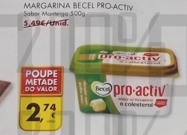 Acumulação 50% + Vale | PINGO DOCE | de 25 a 31 março - Becel