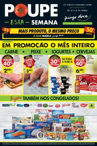 Antevisão Folheto PINGO DOCE Promoções de 12 a 