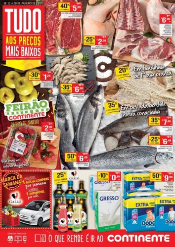 Antevisão Folheto CONTINENTE Promoções de 22 a 