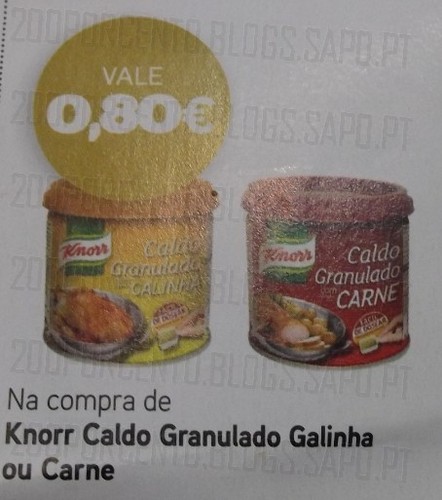 Acumulação 50% + Vale | PINGO DOCE | Knorr, de 3 a 9 dezembro