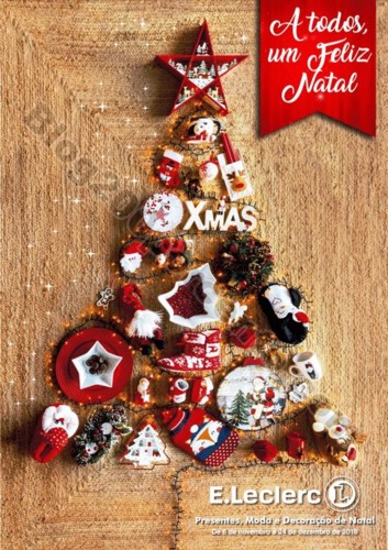 Antevisão Folheto E-LECLERC Natal promoções de 