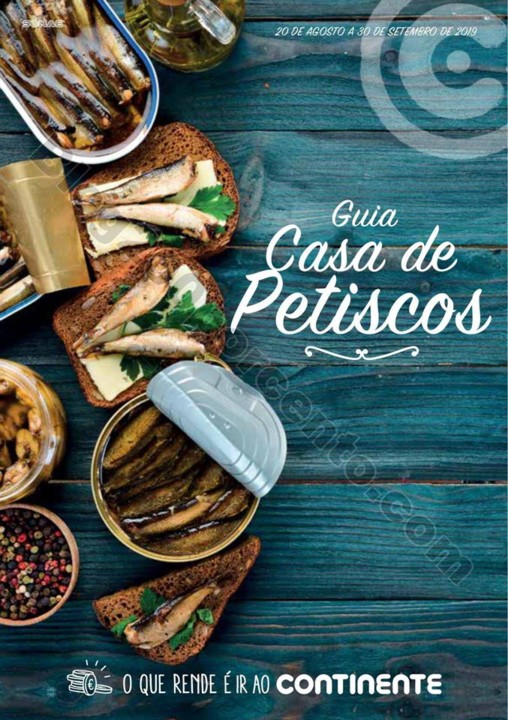 Antevisão Folheto CONTINENTE Especial Petiscos Pr