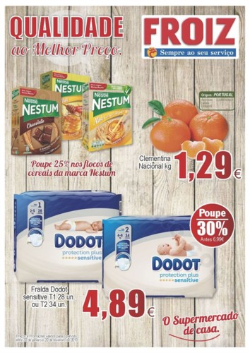 Antevisão Folheto FROIZ Promoções de 30 janeiro