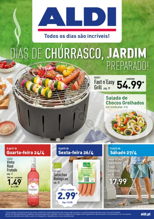 Antevisão Folheto ALDI Promoções a partir de 24