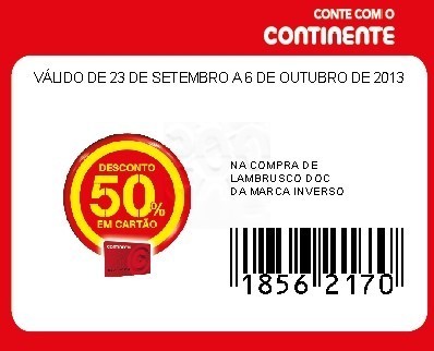 50% em Lambrusco Inverso