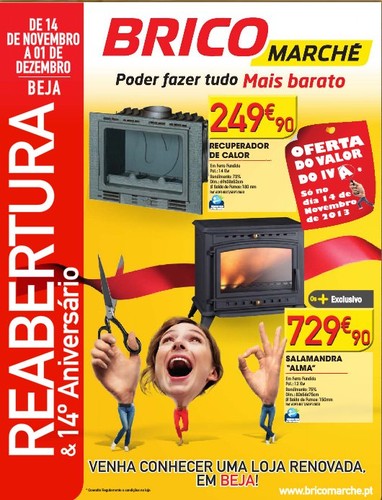 Folheto | BRICOMARCHÉ | Beja - Reabertura