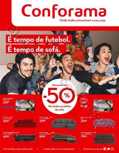 Antevisão Folheto CONFORAMA Mundial promoções d