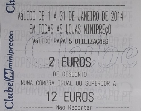 Mais talões | MINI PREÇO | sempre a sair !!