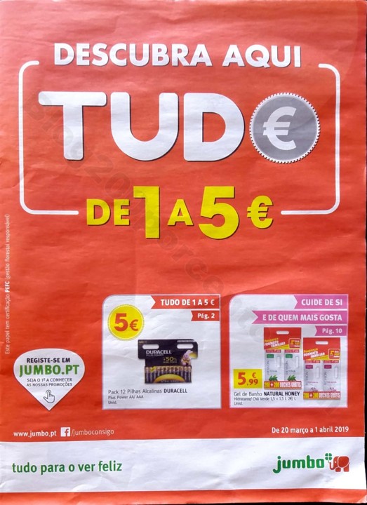 antevisao folheto jumbo 1 a 5 euros promocoes de 2