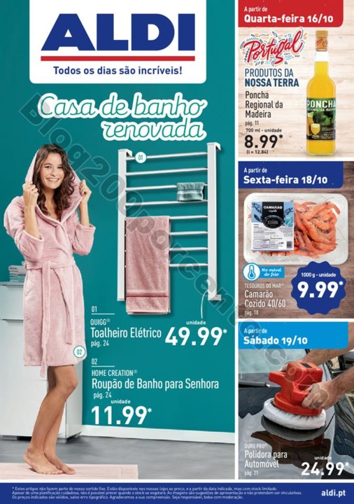 Antevisão Folheto ALDI Promoções a partir de 16