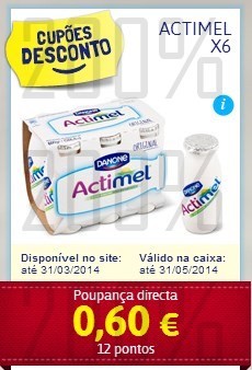 Acumulação 50% + vale | INTERMARCHÉ | Danone, de 25 a 31 março