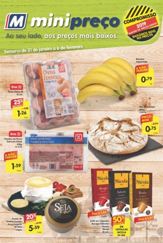 Antevisão Folheto Minipreço nacional promoções