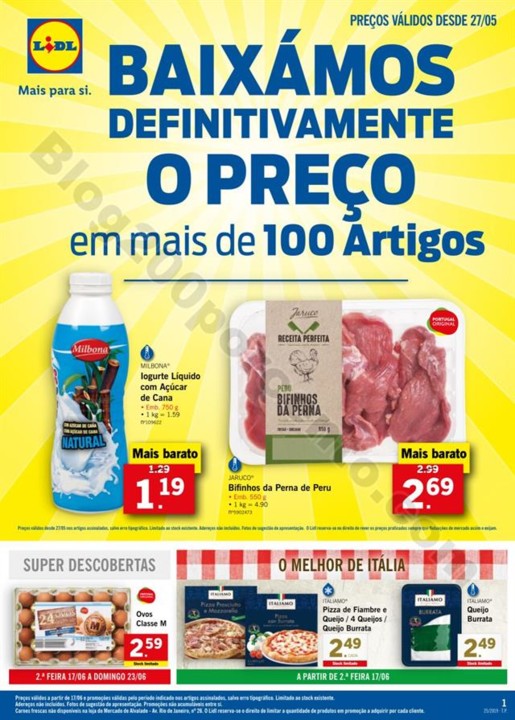 Antevisão Folheto LIDL Promoções de 17 a 23  ju