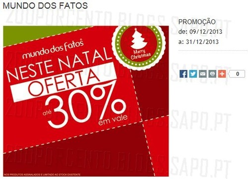 Promoções | THE STYLE OUTLETS | 30% em vale