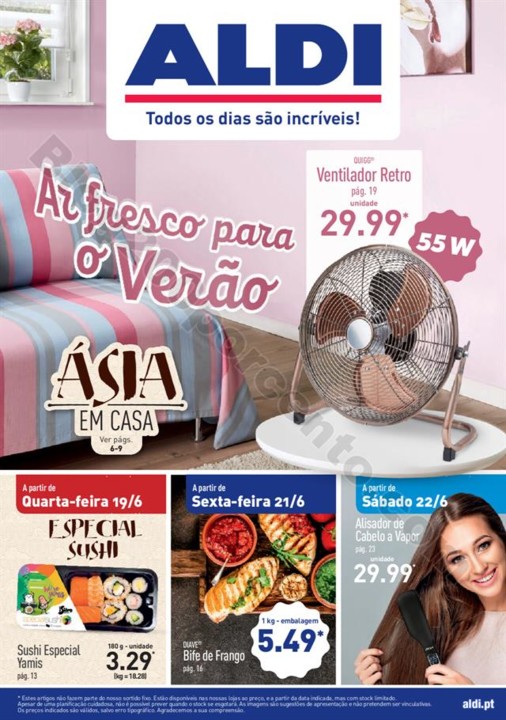 Antevisão Folheto ALDI Promoções a partir de 19