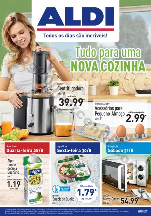 Antevisão Folheto ALDI Promoções a partir de 28