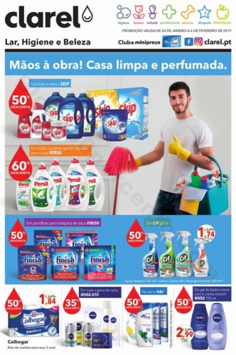 Antevisão Folheto CLAREL promoções de 24 janeir