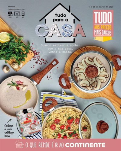 Antevisão Folheto CONTINENTE Casa promoções de 