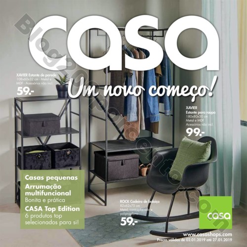 Antevisão Folheto CASA promoções de 2 a 27 jane