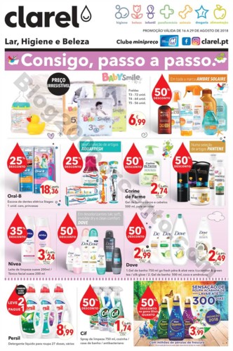 Antevisão Folheto CLAREL Promoções de 16 a 29 a