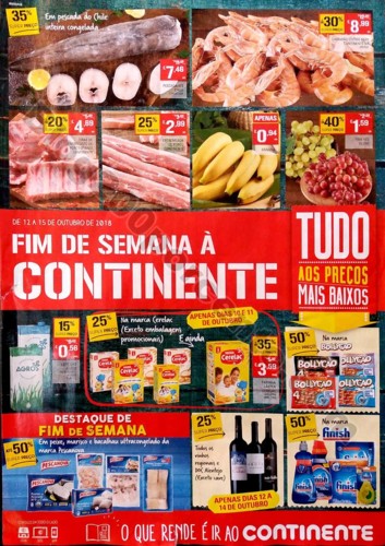 antevisao fim de semana continente folheto 12 a 15