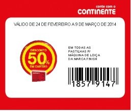 Acumulação SP + 50% | CONTINENTE | a 24 fevereiro - Finish 