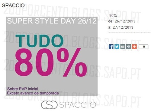 Promoção | THE STYLE OUTLETS | 26 e 27 dezembro