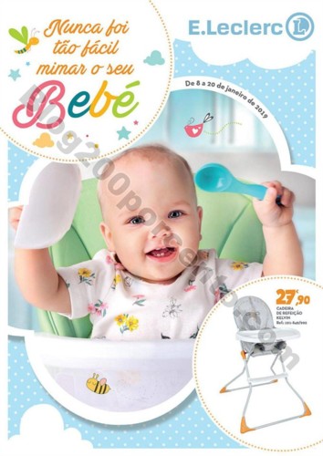 Antevisão Folheto E-LECLERC Feira do Bebé promo