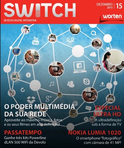 Nova revista | SWITCH | da worten - dezembro