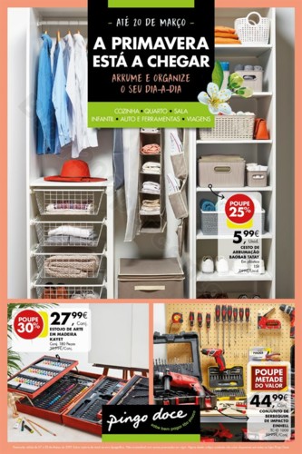 Antevisão Folheto PINGO DOCE Bazar promoções de