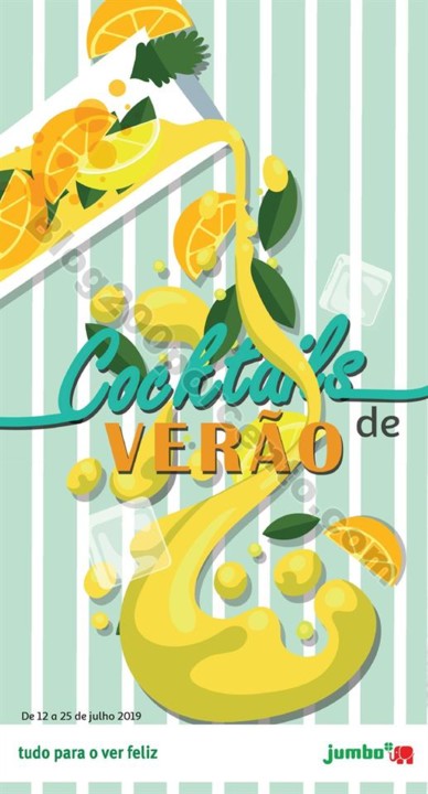 Antevisão Folheto JUMBO Especial Cocktails promo