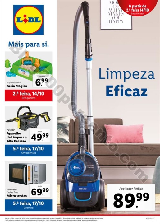 Antevisão Folheto LIDL Bazar Promoções de 14 e 