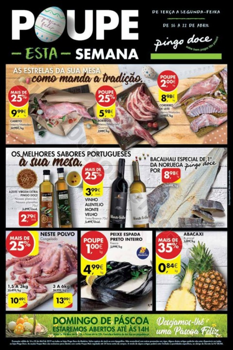 Antevisão Folheto PINGO DOCE Madeira Promoções 