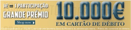 10.000€ em cartão | SALSA | concurso