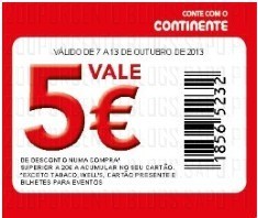 5€ em 20€ de compras