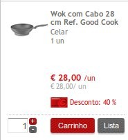 Acumulação | CONTINENTE | Loiça de Fogão