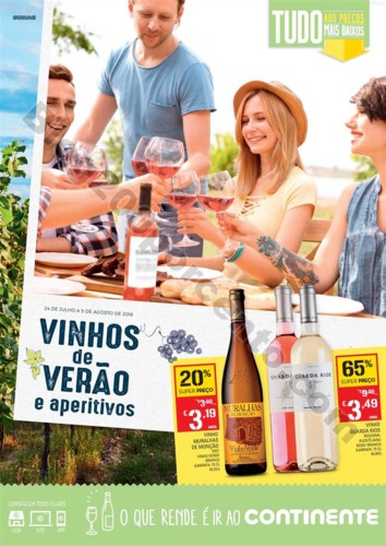 Antevisão Folheto CONTINENTE Vinhos Promoções d