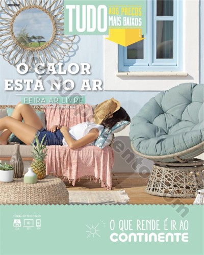 Antevisão Folheto CONTINENTE Ar livre Promoções