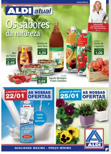 Antevisão Folheto | ALDI | a partir de 22 janeiro