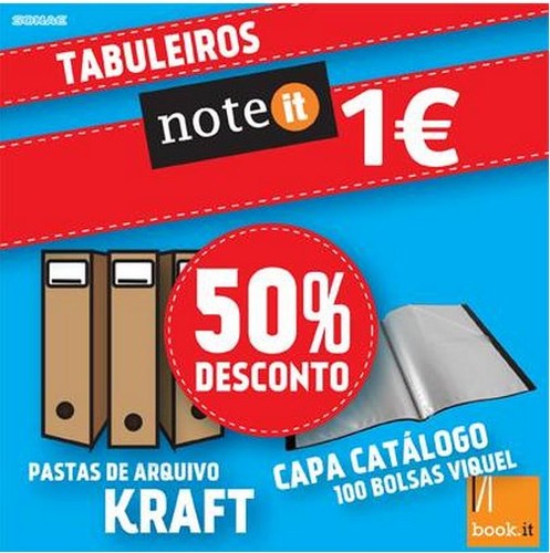 50% de desconto | BOOK.IT | até 13 janeiro