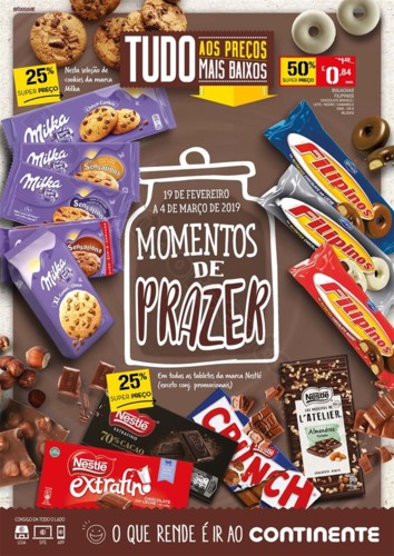 Antevisão Folheto CONTINENTE Doces Promoções de