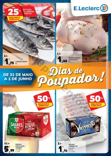 Antevisão Folheto Extra E-LECLERC Promoções de 