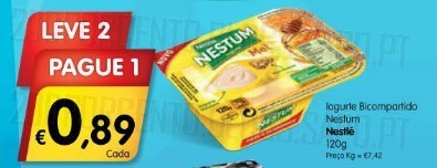 Acumulação L2P1 + 50% desconto | MINI PREÇO | Nestlé, de 16 a 29 janeiro